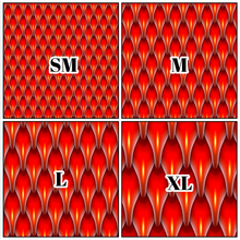 Load image into Gallery viewer, Printed Vinyl, HTV &amp; Waterslide Red Dragon Scale Patterns 12 x 12 inch sheet