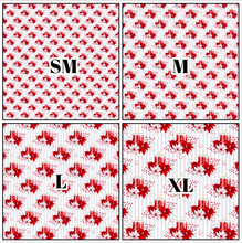 Load image into Gallery viewer, Printed Vinyl | Peppermint Spice E | Permanent Removable Adhesive | Permanent Glitter Adhesive | HTV | Glitter HTV | 12 x 12 inches | ONE Sheet