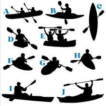 Load image into Gallery viewer, Vinyl Decal | KAYAK or CANOE | Transfer Decal | 5 1/2 inches