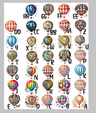 Load image into Gallery viewer, Sticker | SINGLE STICKER | Hot Air Balloon | Waterproof Vinyl Sticker | Permanent