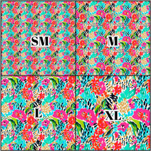 Load image into Gallery viewer, Printed Vinyl &amp; HTV Animal Print Floral N Pattern 12 x 12 inch sheet