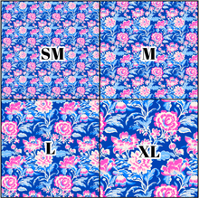 Load image into Gallery viewer, Printed Vinyl &amp; HTV Chinoiserie A Pattern 12 x 12 inch sheet