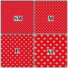 Load image into Gallery viewer, Printed Vinyl | Peppermint Spice M | Permanent Removable Adhesive | Permanent Glitter Adhesive | HTV | Glitter HTV | 12 x 12 inches | ONE Sheet