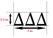 Load image into Gallery viewer, DDD | Tri Delta MOM | Vinyl Decal | Car Decal | Laptop Decal | Transfer Decal |