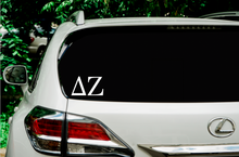 Load image into Gallery viewer, DZ | Delta Zeta | Vinyl Decal | Car Decal | Laptop Decal | Transfer Decal |