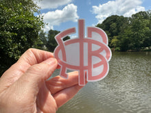 Load image into Gallery viewer, Sticker | GPB_A | Gamma Phi Beta Logo | Waterproof Vinyl Sticker | White | Clear | Permanent | Removable | Window Cling | Glitter | Holographic