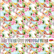 Load image into Gallery viewer, Printed Vinyl, HTV &amp; Waterslide Aloha Girl J Patterns 12 x 12 inch sheet
