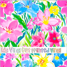 Load image into Gallery viewer, Printed Vinyl &amp; HTV K80-20 Pattern 12 x 12 inch sheet