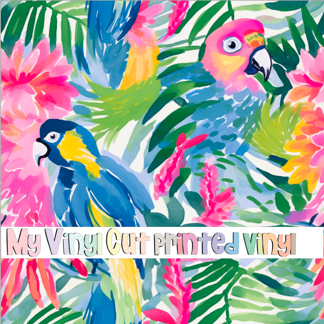 Printed Vinyl & HTV K80-28 Pattern 12 x 12 inch sheet