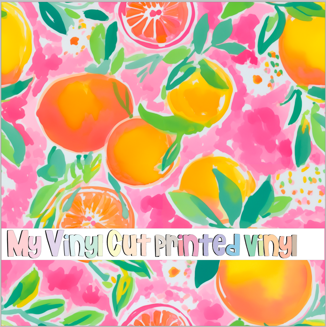 Printed Vinyl & HTV K80-29 Pattern 12 x 12 inch sheet