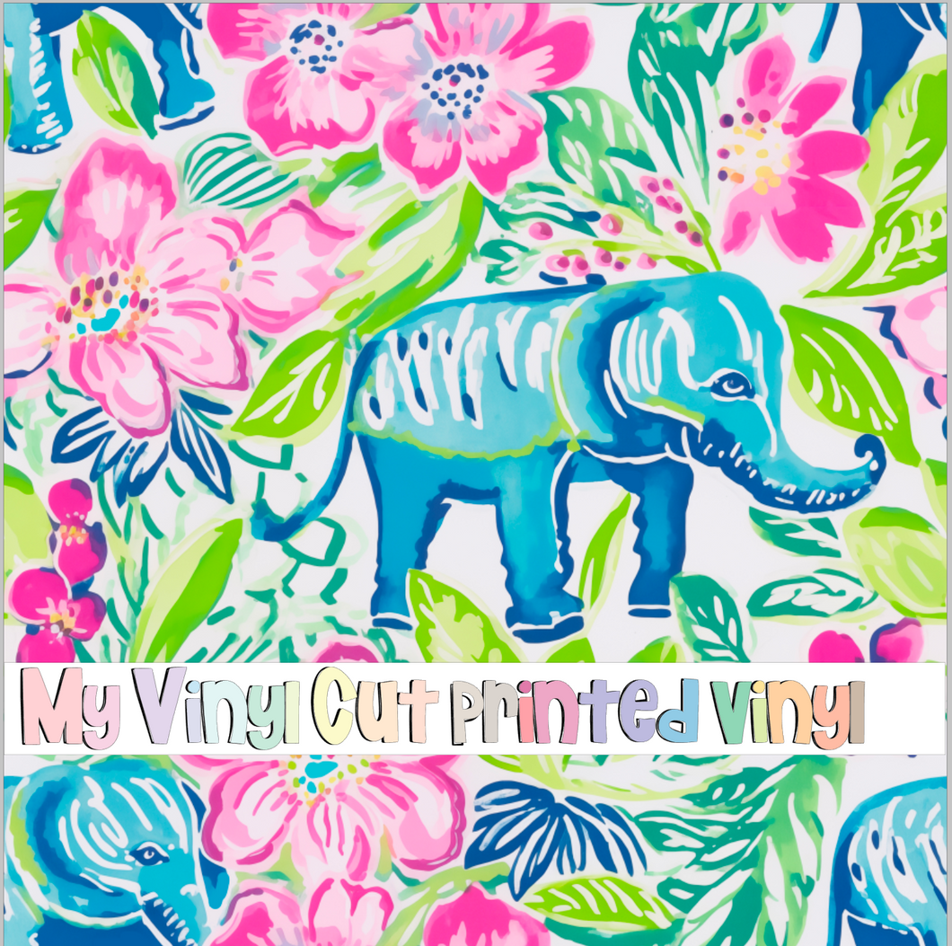 Printed Vinyl & HTV K80-40 Pattern 12 x 12 inch sheet