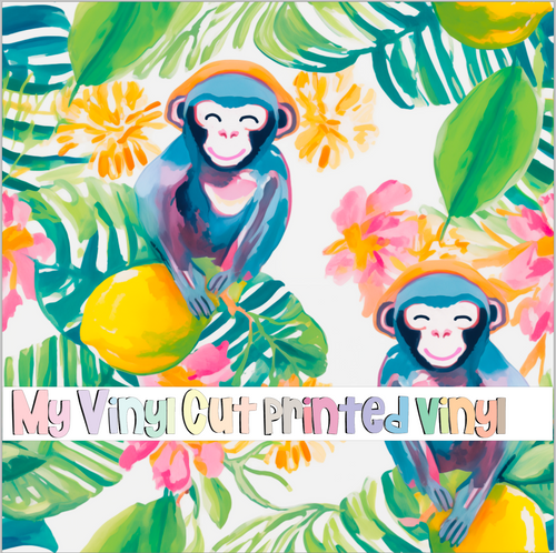 Printed Vinyl & HTV K80-44 Pattern 12 x 12 inch sheet