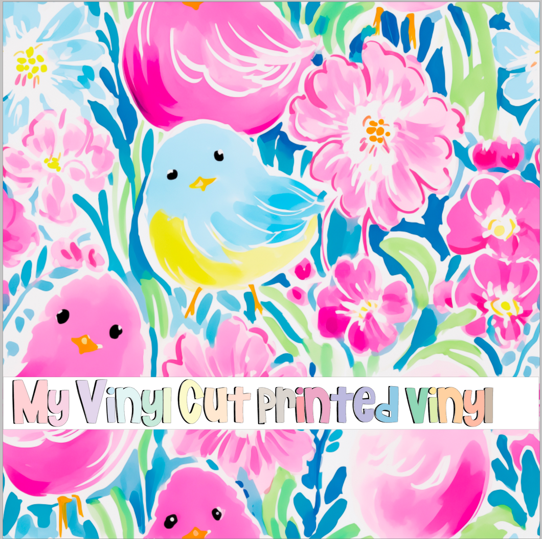 Printed Vinyl & HTV K80-2 Pattern 12 x 12 inch sheet