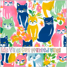 Load image into Gallery viewer, Printed Vinyl &amp; HTV K80-45 Pattern 12 x 12 inch sheet