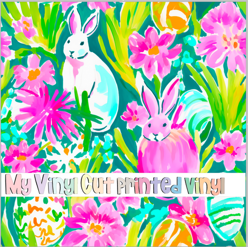 Printed Vinyl & HTV K80-7 Pattern 12 x 12 inch sheet