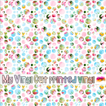 Load image into Gallery viewer, Printed Vinyl | Aloha E | Permanent Removable Adhesive | Permanent Glitter Adhesive | HTV | Glitter HTV | 12 x 12 inches | ONE Sheet
