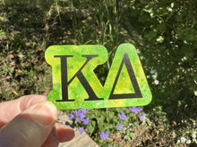 Load image into Gallery viewer, Sorority Sticker | Kappa Delta | KD N | Multi | Waterproof Vinyl Sticker | Permanent