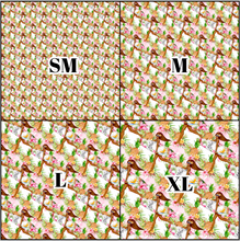 Load image into Gallery viewer, Printed Vinyl, HTV &amp; Waterslide Aloha Girl K Patterns 12 x 12 inch sheet