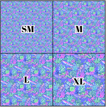 Load image into Gallery viewer, Printed Vinyl &amp; HTV Ocean Dreaming Pattern 12 x 12 inch sheet