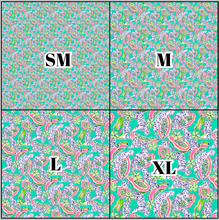 Load image into Gallery viewer, Printed Vinyl &amp; HTV Papaya Pattern 12 x 12 inch sheet