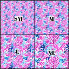 Load image into Gallery viewer, Printed Vinyl &amp; HTV Preppy Beach House A Pattern 12 x 12 inch sheet