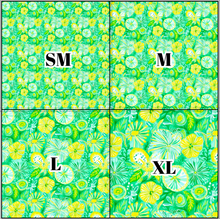 Load image into Gallery viewer, Printed Vinyl &amp; HTV Preppy Coral H Pattern 12 x 12 inch sheet