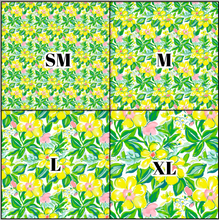 Load image into Gallery viewer, Printed Vinyl &amp; HTV Preppy Floral D Pattern 12 x 12 inch sheet