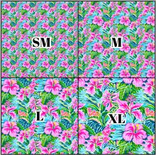 Load image into Gallery viewer, Printed Vinyl &amp; HTV Preppy Florals G Pattern 12 x 12 inch sheet