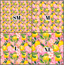 Load image into Gallery viewer, Printed Vinyl &amp; HTV Preppy Fruit E Pattern 12 x 12 inch sheet