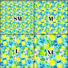 Load image into Gallery viewer, Printed Vinyl &amp; HTV Preppy Fruit F Pattern 12 x 12 inch sheet