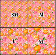 Load image into Gallery viewer, Printed Vinyl &amp; HTV Preppy Fruit N Pattern 12 x 12 inch sheet