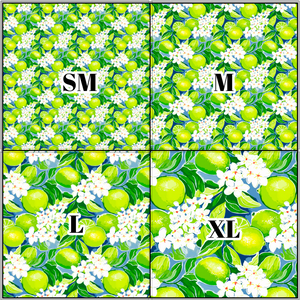 Printed Vinyl & HTV Preppy Lemons G Pattern 12 x 12 inch sheet