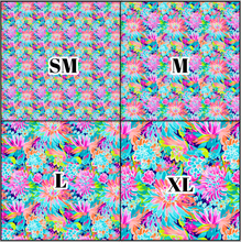 Load image into Gallery viewer, Printed Vinyl &amp; HTV Preppy Paradise H Patterns 12 x 12 inch sheet