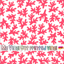 Load image into Gallery viewer, Printed Vinyl | Summer E | Permanent Removable Adhesive | Permanent Glitter Adhesive | HTV | Glitter HTV | 12 x 12 inches | ONE Sheet