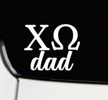 Load image into Gallery viewer, Chi-O | Chi Omega DAD | Vinyl Decal | Car Decal | Laptop Decal | Transfer Decal |