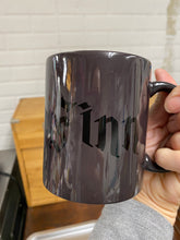 Load image into Gallery viewer, Drinkware 11 oz Black Morph Mug Hidden Design Sublimated