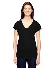 Load image into Gallery viewer, Anvil Ladies&#39; Triblend V Neck