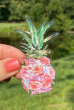 Load image into Gallery viewer, Sticker 17E Pink Rose Pineapple