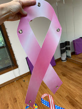 Load image into Gallery viewer, Banner 2 foot Awareness Ribbon Outdoor Sign with Grommets Buy one or the entire set