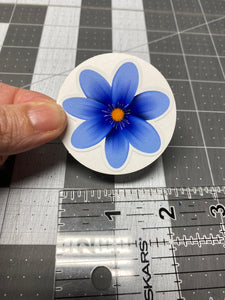 Mini Sticker LF7 Little Flower Blue