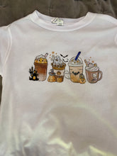 Load image into Gallery viewer, My Vinyl Cut brand T Shirt Spooky Halloween Drinks Size 4T