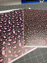 Load image into Gallery viewer, Printed Adhesive Vinyl FUN CHEETAH Pattern Vinyl 12 x 12 inch sheets