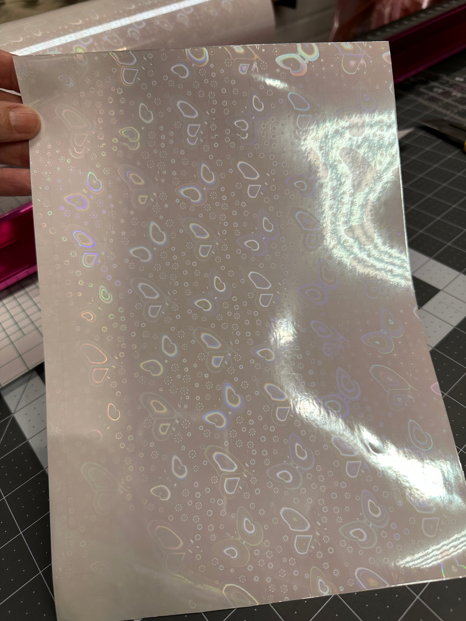 Holographic Laminating Sheets SAMPLE PACK 12 x 12 inches, 6 x 12 inche – MY  VINYL CUT