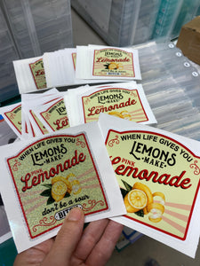 When Life Gives You Lemons 3 IN Sticker