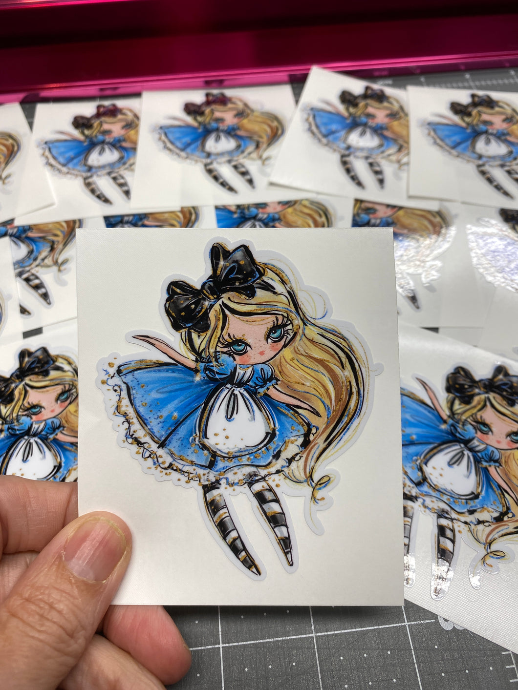 Sticker 21A Alice in Wonderland
