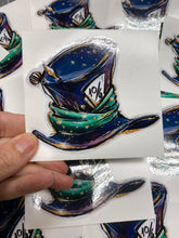 Load image into Gallery viewer, Sticker 21G Alice in Wonderland Mad Hatter Hat