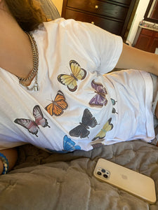 T Shirt My Vinyl Cut brand Assorted Butterflies