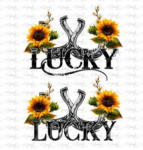 Digital Download LUCKY Horseshoes