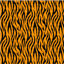Load image into Gallery viewer, Printed Adhesive Vinyl TIGER STRIPES Pattern 12 x 12 inch sheet