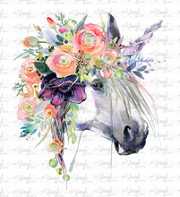 Load image into Gallery viewer, Waterslide Decal Watercolor Unicorn